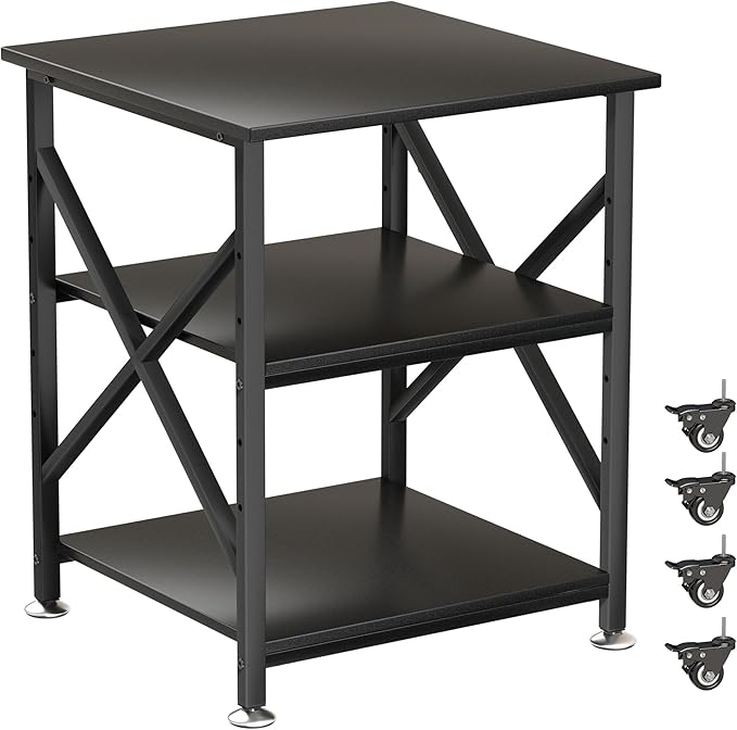 Printer Stand, 23.6 x 23.6 Inches Large Printer Stand by Unknown