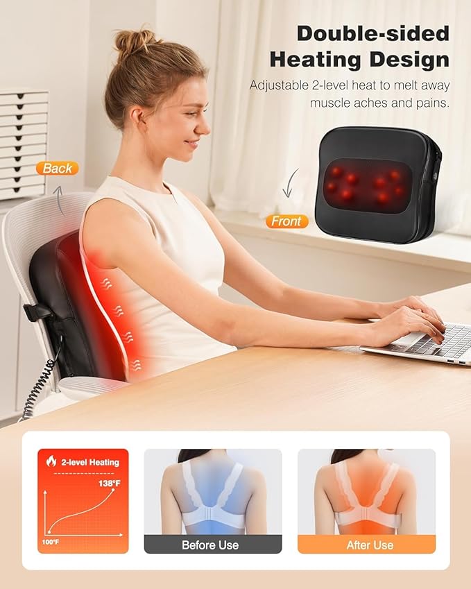 Back Massager with Heat - Image 3