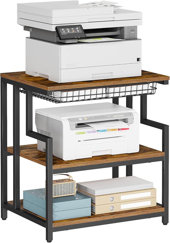 HOOBRO 23.6'' x 19.7'' Extra Large Printer Stand by HOOBRO