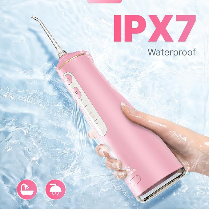 Water Flosser for Teeth, Cordless Oral Irrigator Portable Dental Cleaner Picks - Image 7