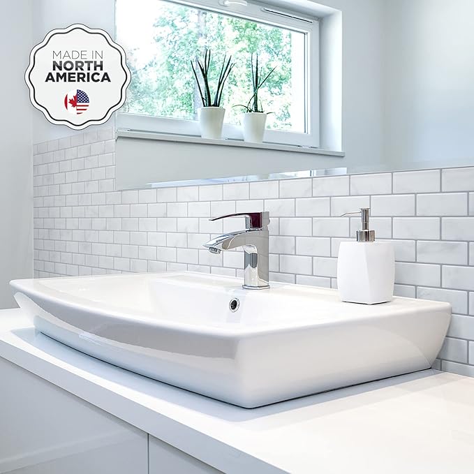 SMART TILES Peel and Stick Backsplash- 10 Sheets of 10.95" x 9.70" - Image 2
