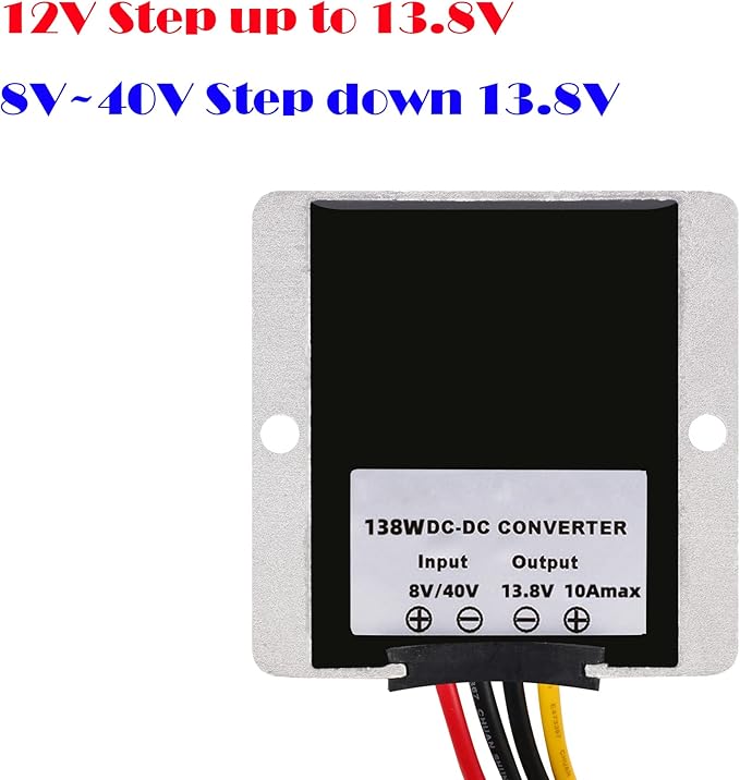 MGGi DC/DC 8V-40V Step Up Step Down to 13.8V 10A 138W, Boost Converter Voltage - Image 3