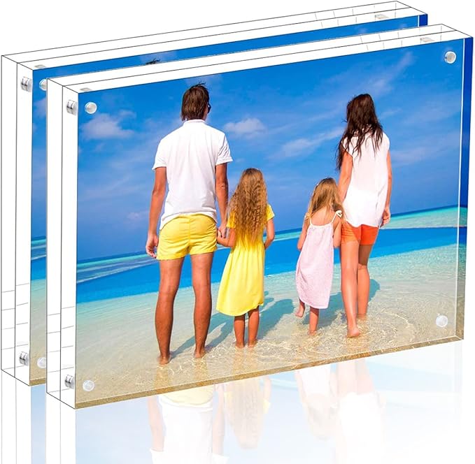 Meetu Acrylic Picture Frame 8.5x11 by Meetu