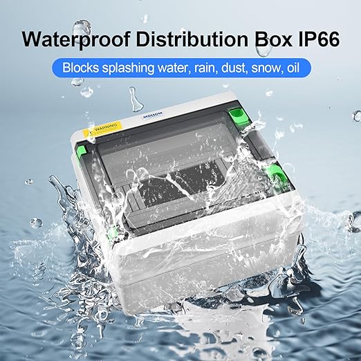 Mollom 6 Way HA Series Power Distribution Box - Image 4