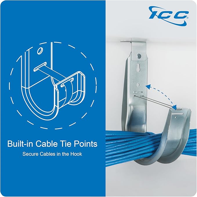 ICC Ceiling Mount J Hook 2” - Image 5