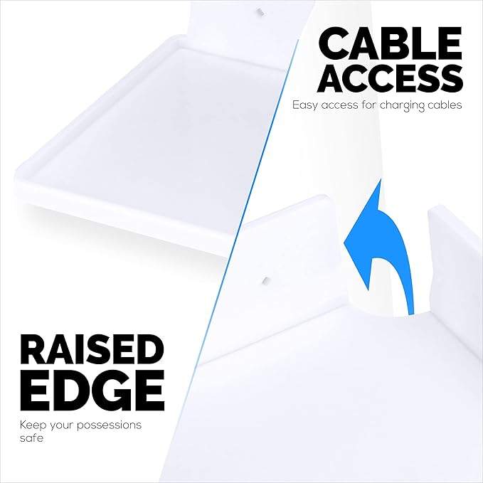 BRAINWAVZ 6.5" Corner Shelf Mount - Image 4