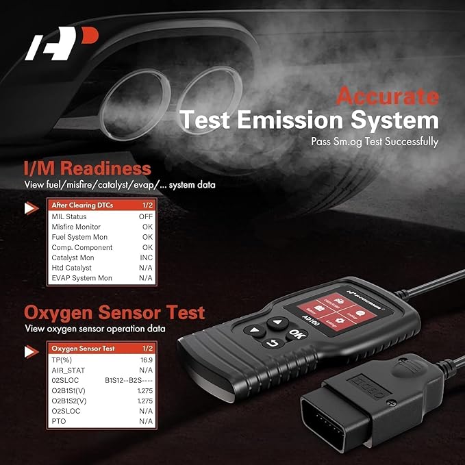 A-Premium AD100 Universal OBD2 Scanner Diagnostic Tool, Car Code Reader - Image 5