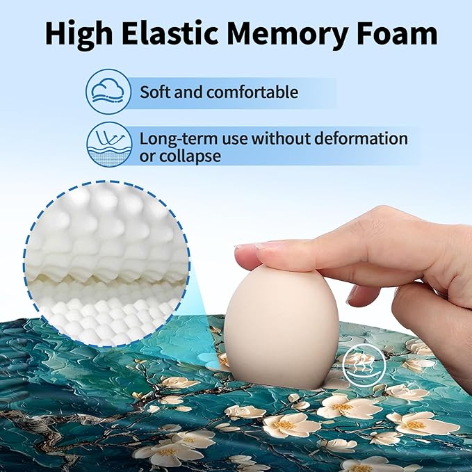 YIWEI Ergonomic Mouse Pad with Wrist Rest - Image 3