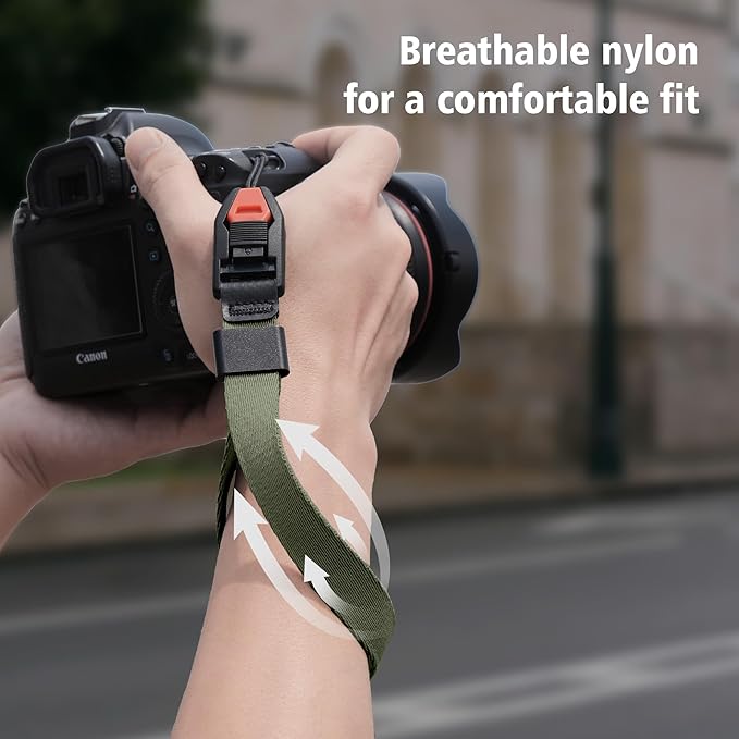 Manbily Camera Wrist Strap, Quick Release Camera Hand Strap - Image 4