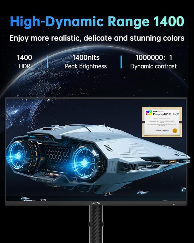 KTC 27 Inch Mini LED Gaming Monitor - Image 3