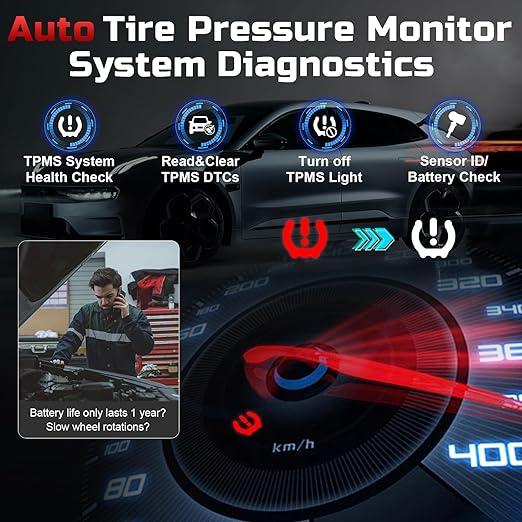 XTOOL TP150 TPMS Programming Tool, Universal TPMS Relearn/Reset/Activate Tool - Image 7