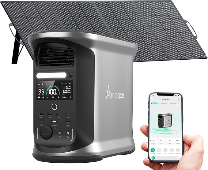 AMPACE Andes 1500 Portable Power Station by Unknown