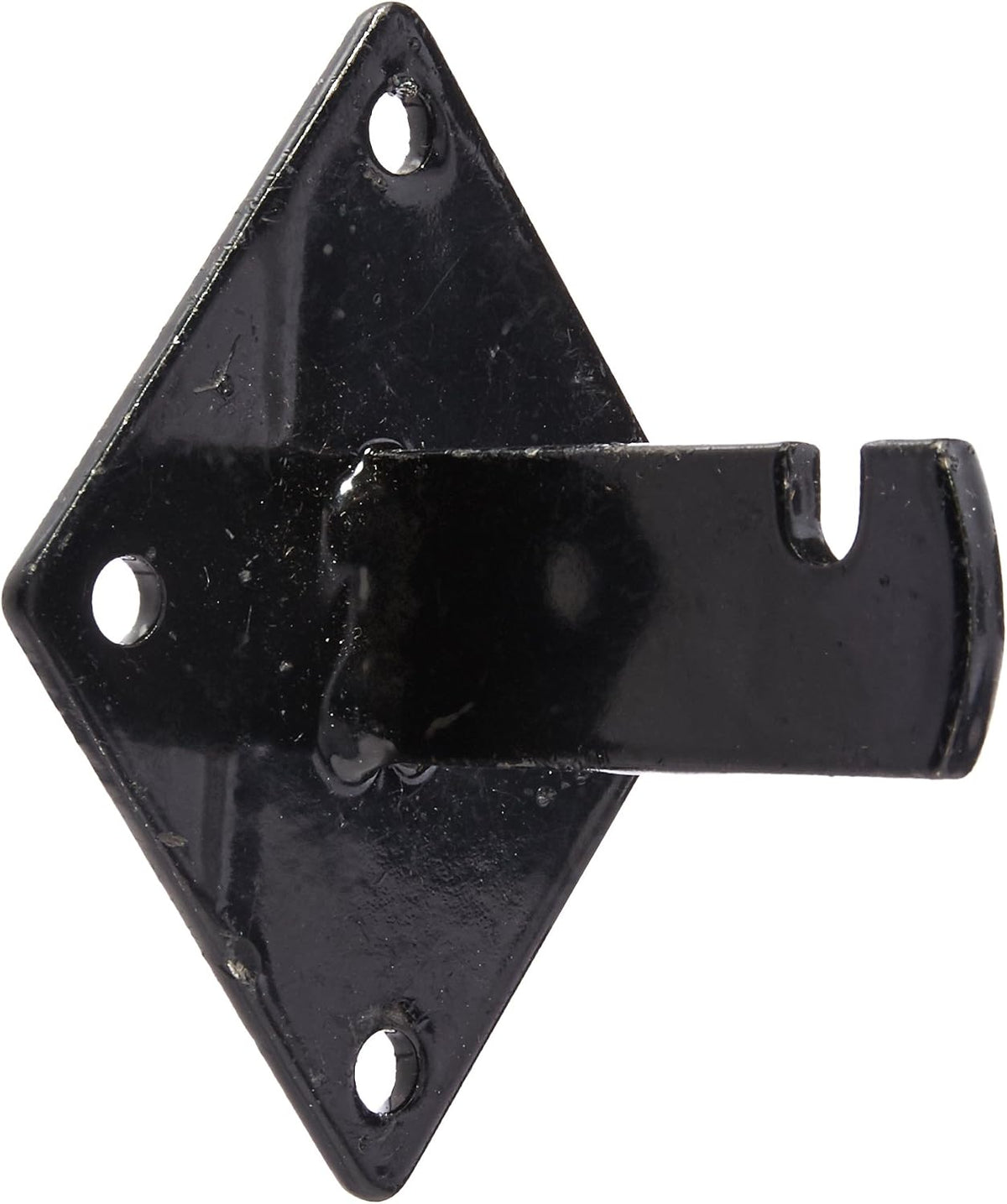 Gridwall Mount Brackets for Grid or Slatgrid Panels Box of 12 Pcs Black Color