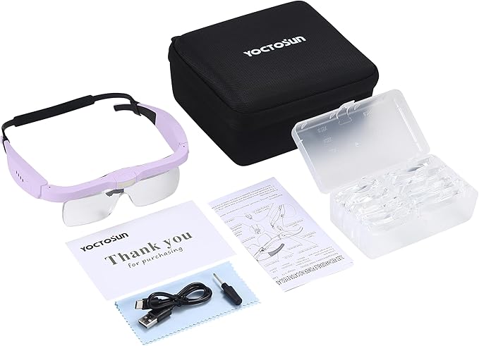 YOCTOSUN Headset Magnifier Glass - Image 8