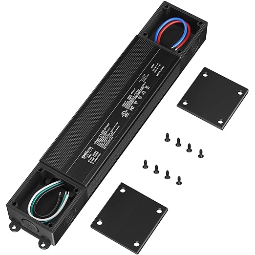 EMITEVER 96W Triac Dimmable LED Driver, 100-277VAC to 24VDC Dimmable Power by EMITEVER