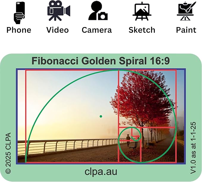 CLPA Fibonacci Viewfinder Set: Fibonacci Matrix, and Diagonals - Image 3