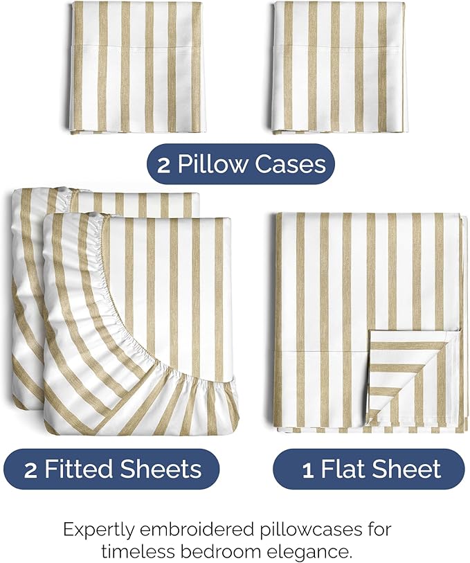 Split King Size 5 Piece Sheet Set - Image 2