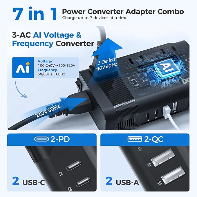 Upgraded 220V to 110V Converter - Image 4