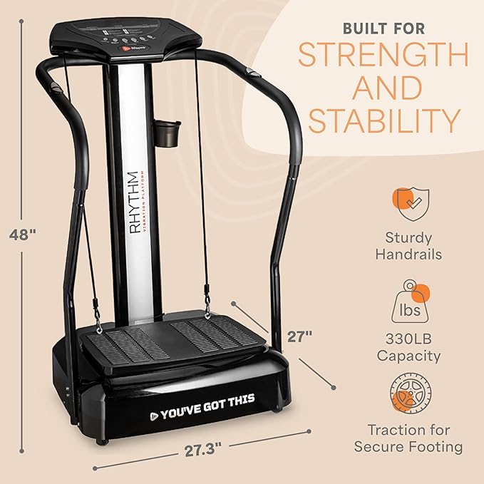 Lifepro Rhythm Vibration Plate Exercise Machine - Image 6