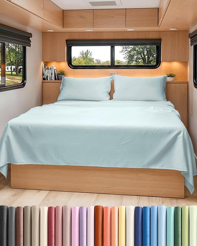 RV Short Queen Sheet Set 60 X 75 by CGKUnlimited