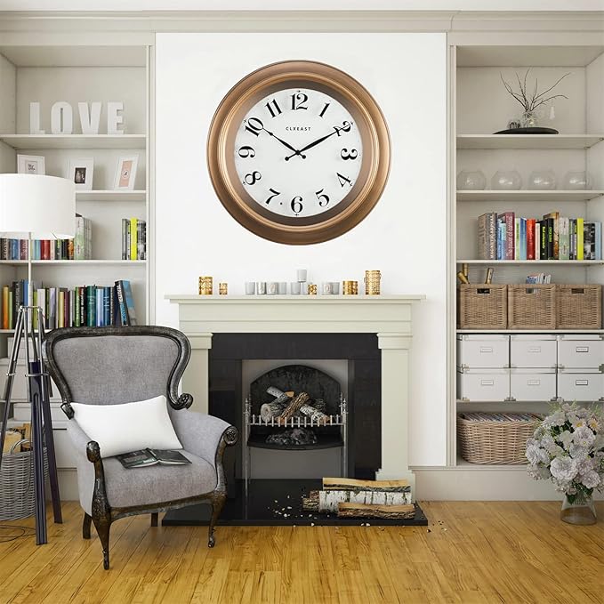 CLXEAST 18 Inch Glow in The Dark Wall Clocks - Image 8