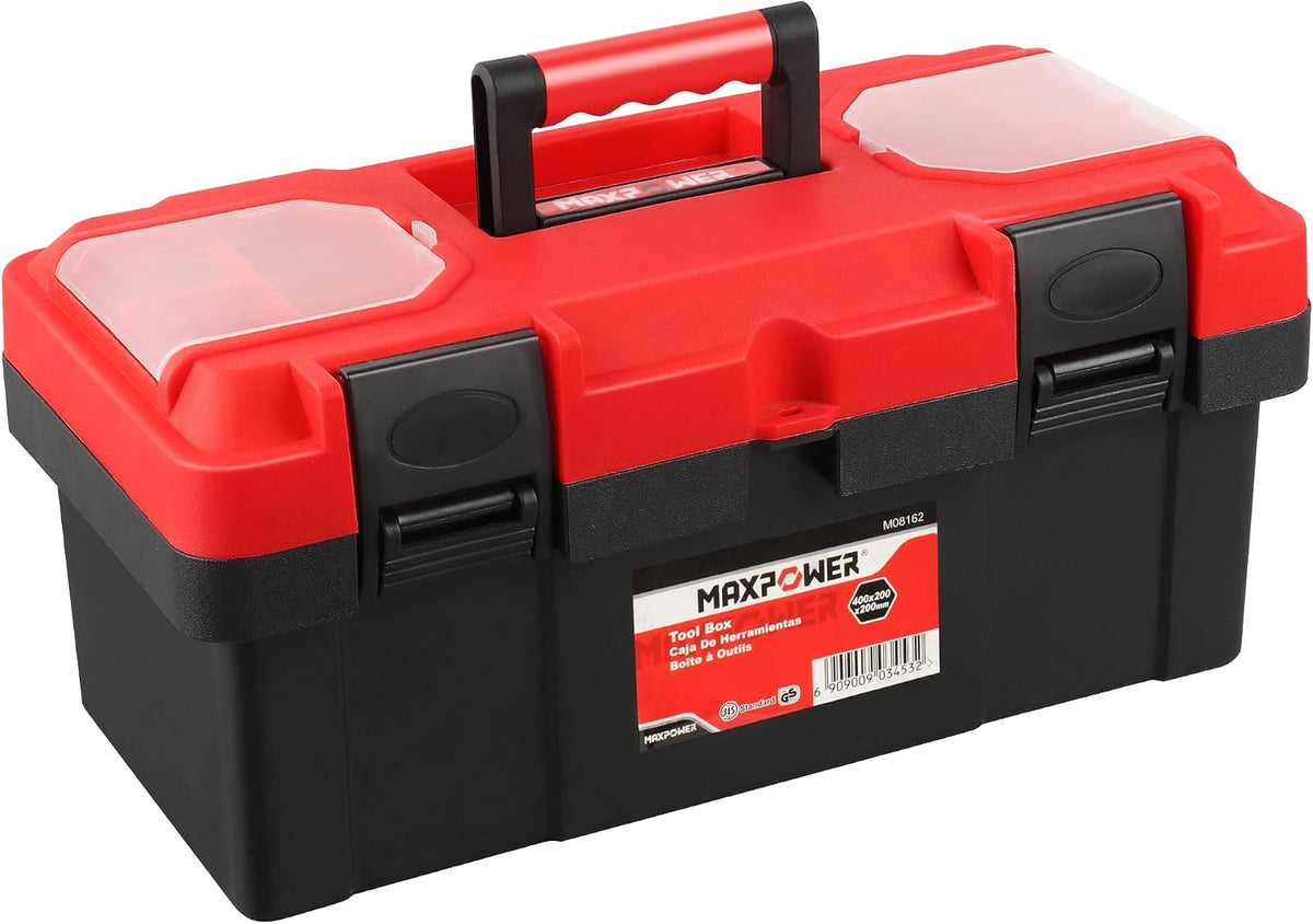 maxpower tool box 16 inch, plastic small tool, main product view