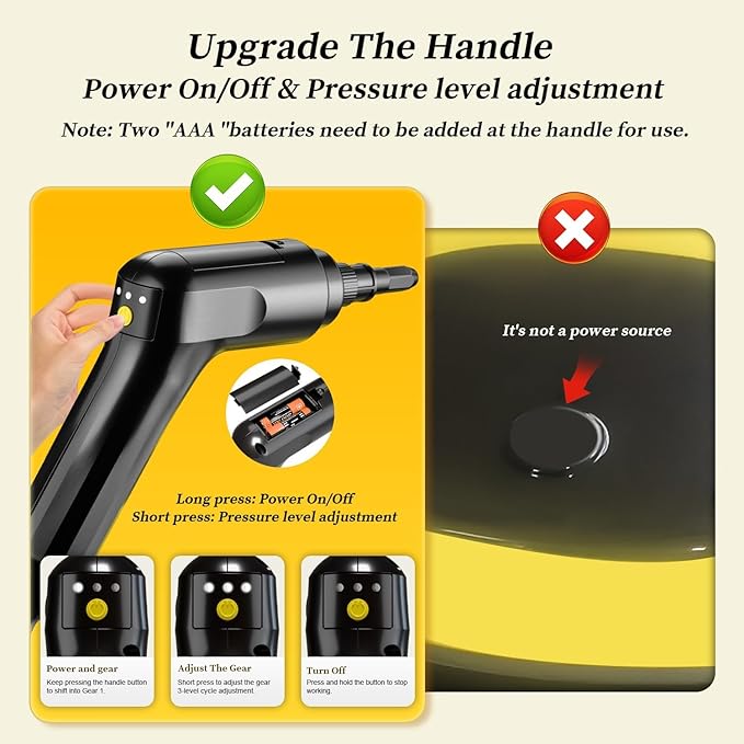 Steam Cleaner, 15s Heat-Up, 1.6L Tank, 3-Level Adjustable Handle, 2500W Steamer - Image 2