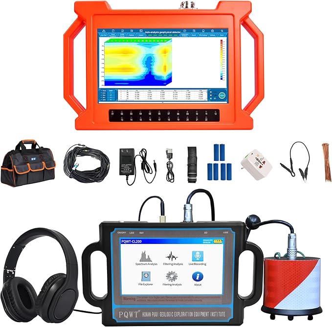 PQWT GT500A Groundwater Finder 500M Depth Water Locator by PQWT
