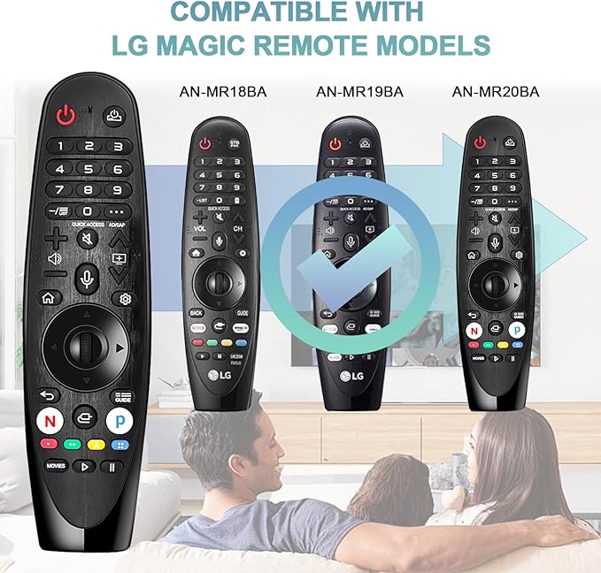 Voice Magic Remote Control for LG MR20GA AKB75855501with Voice and Pointer Also - Image 3