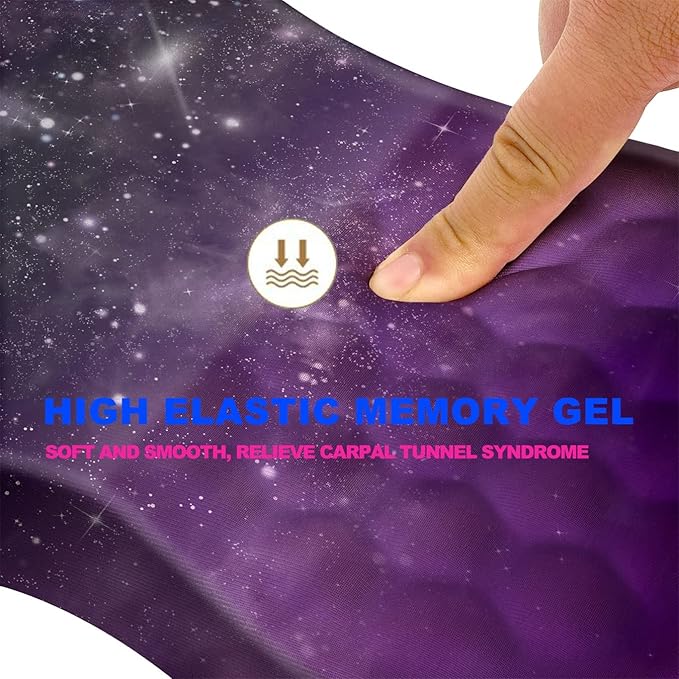 KUOSGM Mouse Pad Wrist Support, Ergonomic Mouse Pad - Image 3
