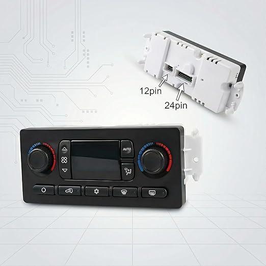 599-211XD A/C Control Switch Air Conditioning Climate Control Module, Front - Image 5
