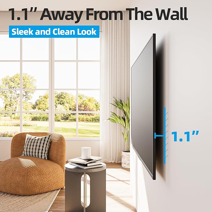 85 86 98 100 inch Heavy Duty TV Wall Mount - Image 5