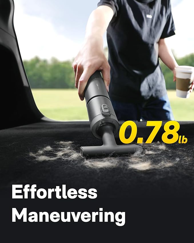 HOTO Handheld Car Vacuum Cleaner Cordless, 4-in-1 Portable Mini Vacuum - Image 5