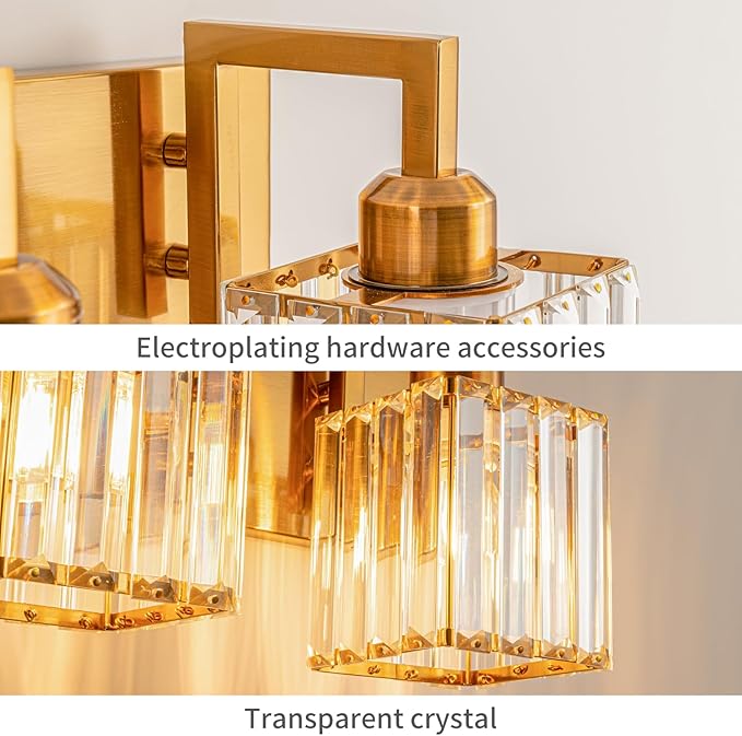 FDPBY Modern Crystal Bathroom Vanity Light - Image 5