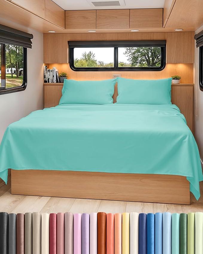 RV Short Queen Sheet Set 60 X 75 by CGKUnlimited