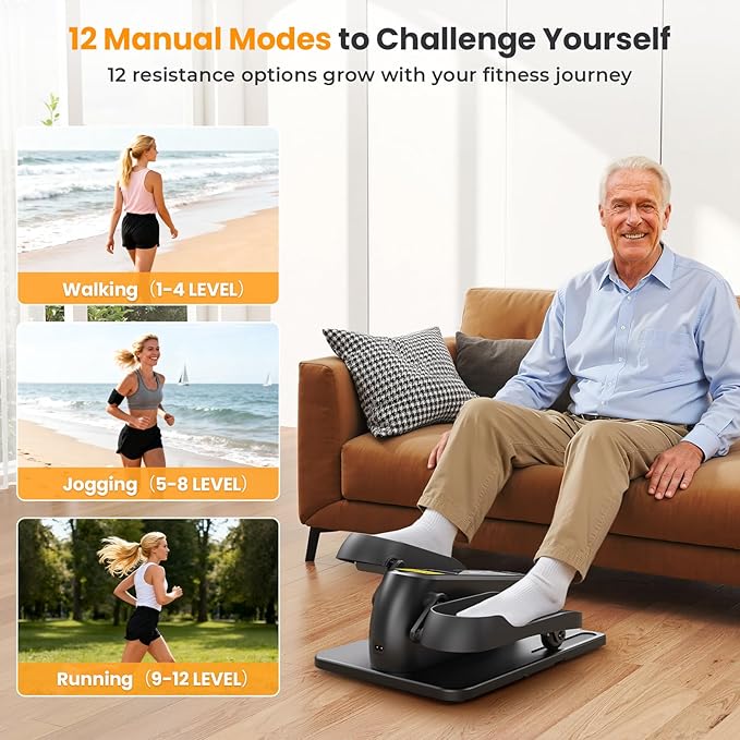 Under Desk Elliptical Machine, Ellipse Leg Exerciser as Seen on TV - Image 5