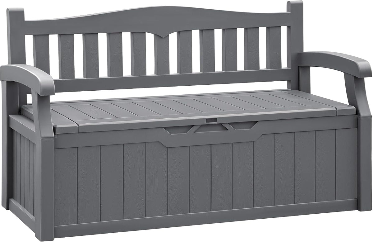 flamaker 80 gallon storage bench, deck box with, main product view