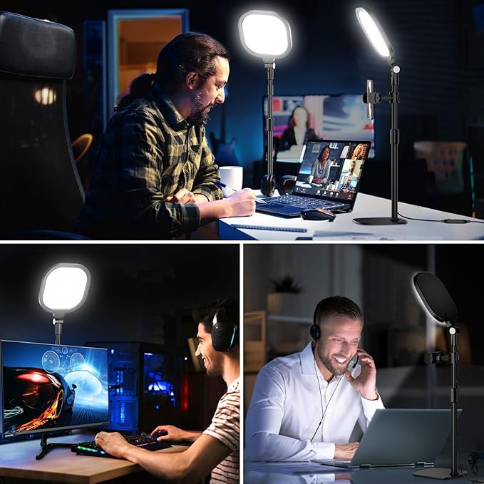 2 Packs Video Conference Lights - Image 6