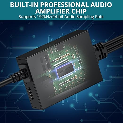 YGiTK 192kHz DAC Digital to Analog Audio Converter SPDIF to RCA+3.5mm Converter - Image 2