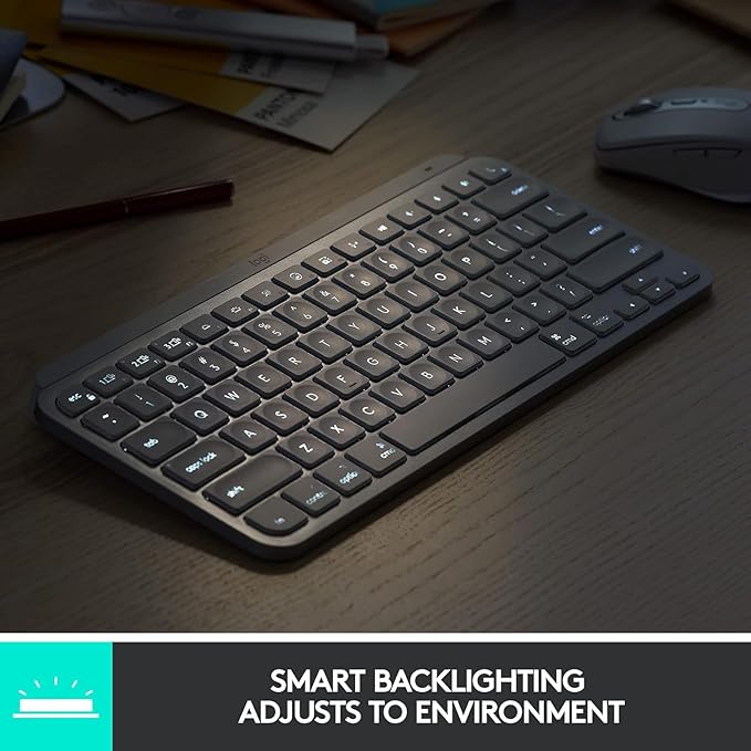 Logitech MX Keys Mini Minimalist Wireless Illuminated Keyboard, Compatible - Image 5