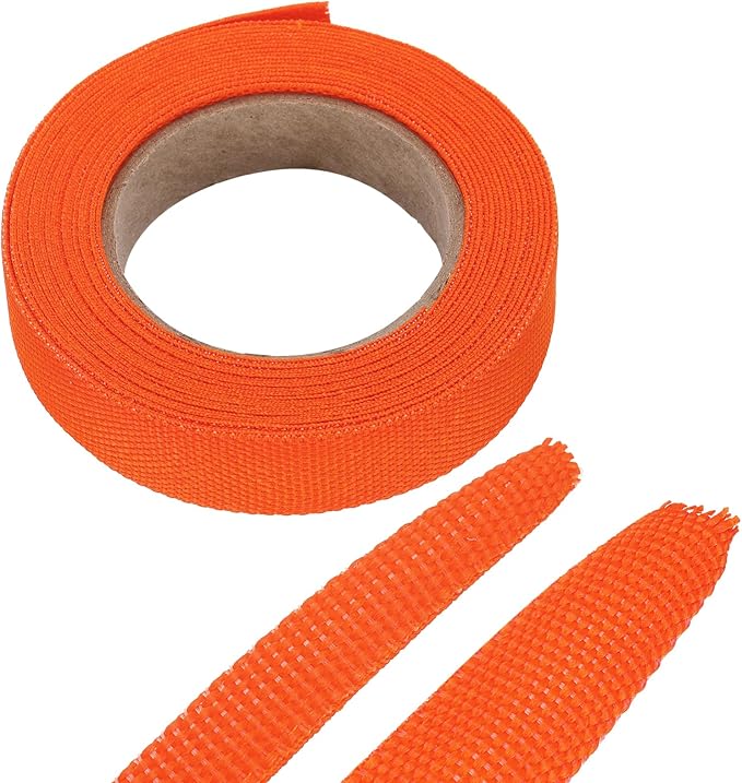 MECCANIXITY Braided Cable Sleeves Heat Shrinkable Fabric Sleeving, 1/2" 16ft by MECCANIXITY