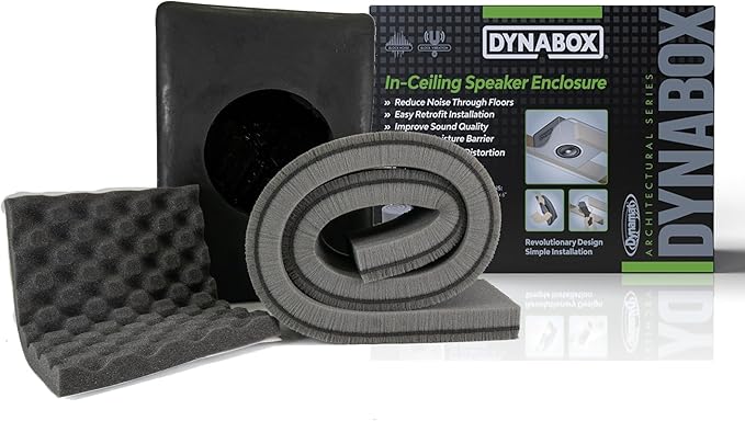 Dynamat DynaBox Ceiling Speaker Enclosure System – Reduces Vibration & Projects - Image 2