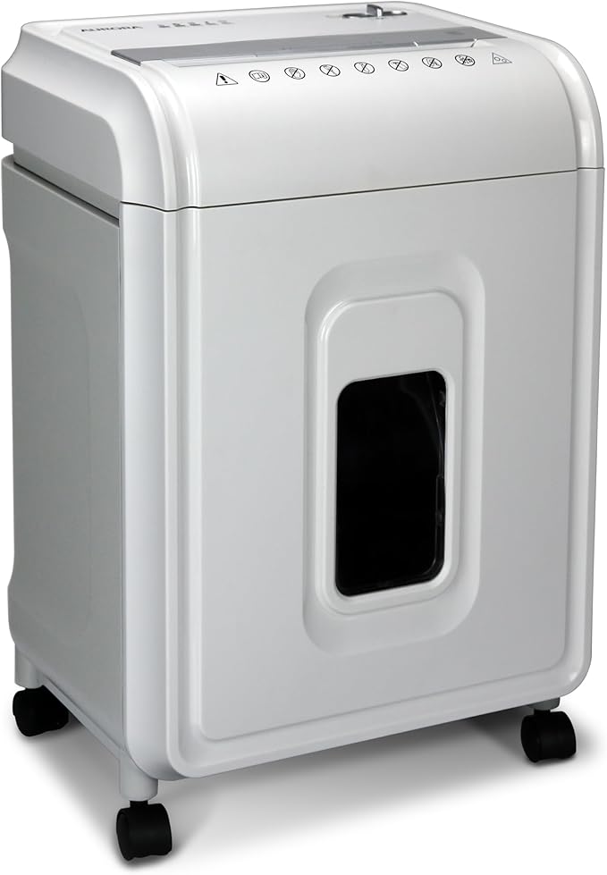 Aurora High-Security 12-Sheet Micro-Cut Paper/CD and Credit Card Shredder - Image 7