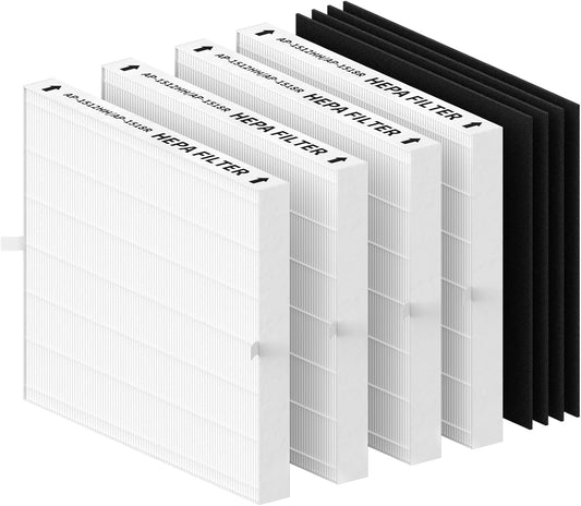4 Pack AP-1512HH Replacement Filter Set