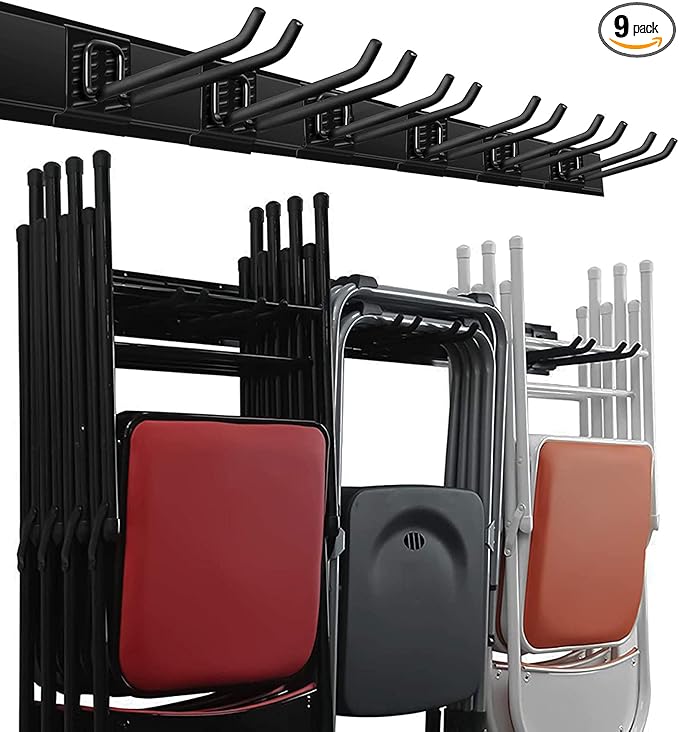 Wallmaster Garage Storage Organization Wall Mount, Garden Tool Rack Organizer by Wallmaster