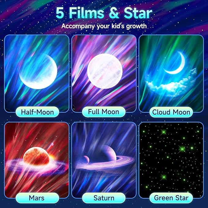 Galaxy Projector Northern Lights Projector, 180 Lighting Modes Galaxy Light - Image 3