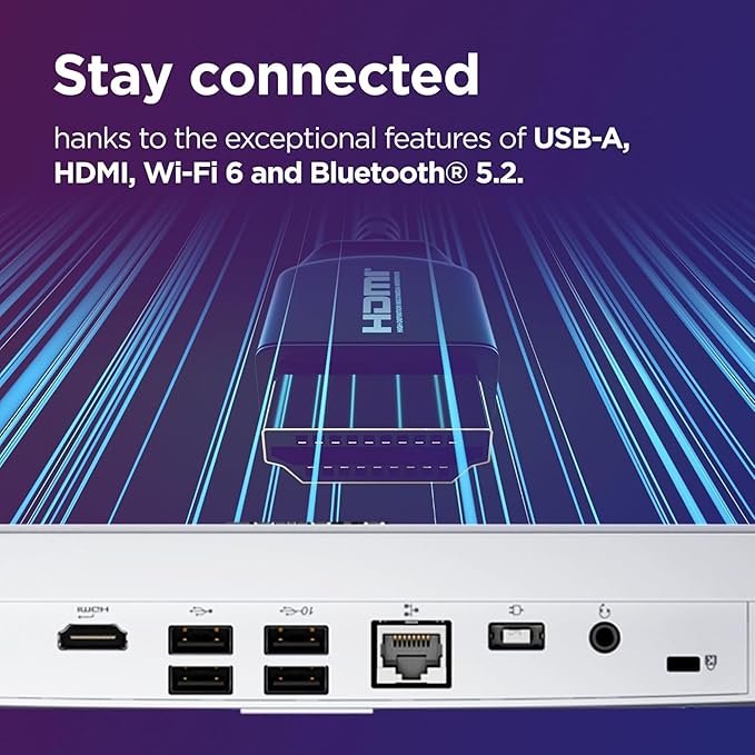 Lenovo 24" FHD All-in-One Desktop - Image 5