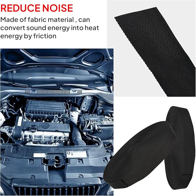 Sonoreboom 2 in 1 Heat Shrink Braided Sleeving Fabric Tubing-Ideal fit - Image 4