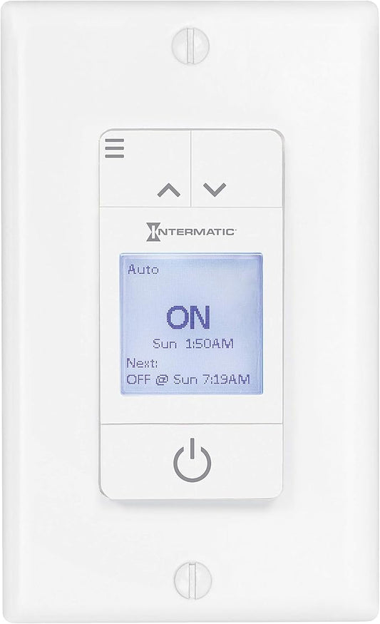 Intermatic ST700W Ascend 7-Day in-Wall Programmable Timer by Intermatic