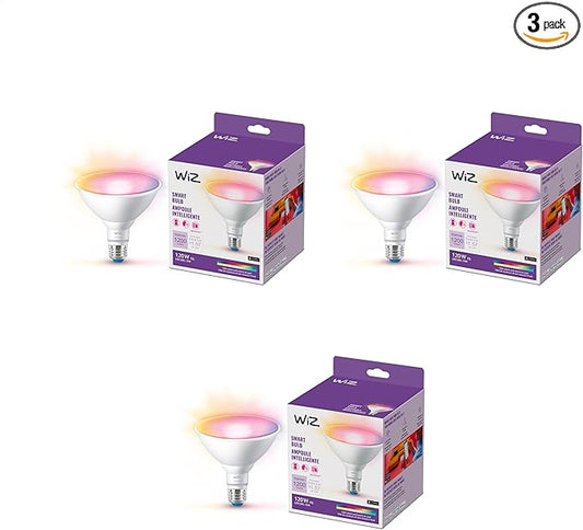 WiZ Connected 120W PAR38 LED Smart Light Bulbs by WiZConnectedLighting